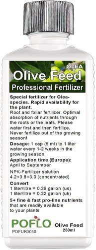 Olive tree liquid fertilizer - olive,