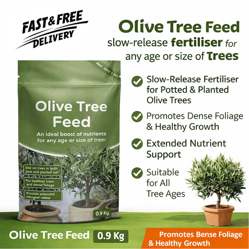Olive tree feed 9kg slow - 0.9kg,